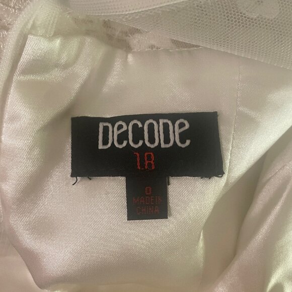 Decode 1.8 for ModCloth Lace Mermaid Wedding Dress Size 0 NWT - Picture 9 of 9